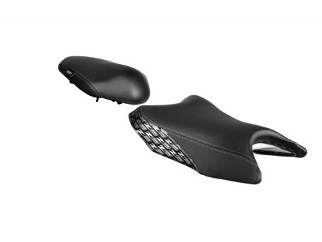 Scaun confort SHAD incalzita negru, cusaturi gri inchis