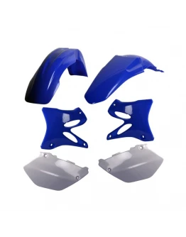 Kit plastice CEMoto model 5 YAMAHA YZ - alb,Albastru