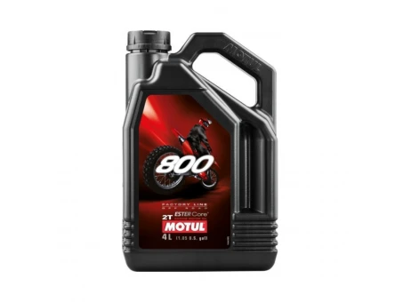 Ulei de motor 2T Motul 800 Factory Line Off Road 4L JASO FD