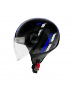 Casca MT Street Scope D7 albastru lucios (open face)