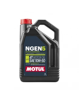 Ulei motor 4T MOTUL NGEN 5 10W50 4L, API SM JASO MA-2 Semi-sintetic