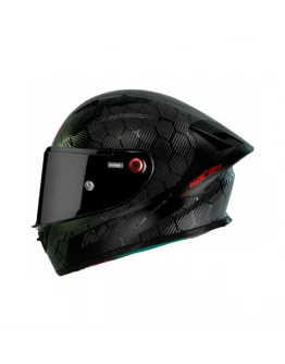 Casca integrala MT KRE+ Carbon negru A11 negru lucios - 100% carbon