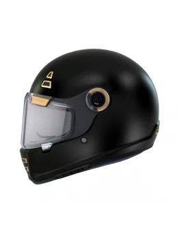 Casca integrala MT Jarama A1 negru mat - model Retro - Cafe Racer