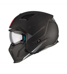 Casca MT Streetfighter SV S A1-  negru mat (ochelari soare integrati)