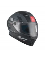 Casca integrala MT Stinger 2 Zivze C2 - Negru,Gri mat | 1334A34223