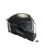 Casca Flip-up MT Atom 2 SV A1 negru lucios (ochelari soare integrati) Pinlock Ready