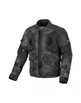 Geaca textil impermeabila MACNA HIGERA - Negru,Gri camo
