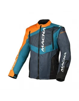 Geaca enduro/adventure MACNA CREST - Gri,portocaliu