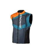 Geaca enduro/adventure MACNA CREST - gri/portocaliu