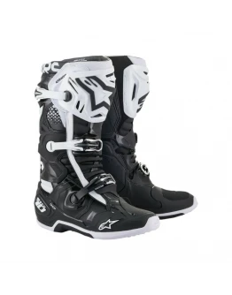 Cizme cross-enduro Alpinestars TECH 10 BOOT  - Negru,Alb