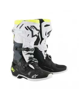 Cizme cross-enduro Alpinestars TECH 10 BOOT  - Negru,alb,Galben Fluo