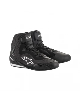 Ghete touring Faster-3 Ridenit Alpinestars - Negru,Alb