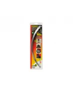 Rim stripers auto moto banda reflectorizanta pentru janta, Chrome, Lampa