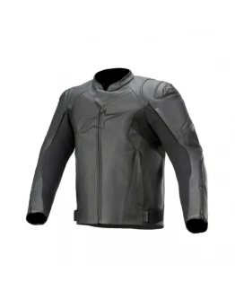 Geaca de piele Alpinestars FASTER V2 - Negru