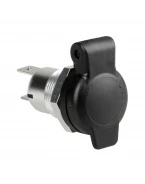 Priza DIN incorporabilă din aluminiu Lampa -  12/24V