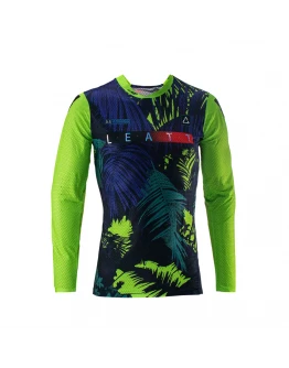 Tricou LEATT 5.5 ULTRAWELD - Negru,Albastru,Verde fluor