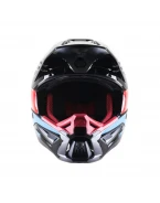 Casca cross-enduro Alpinestars Supertech S-M5 BOND - Negru/Rosu/Albastru