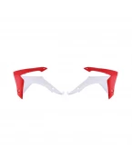 Capace radiator HONDA CRF250/450 - Rosu/Alb