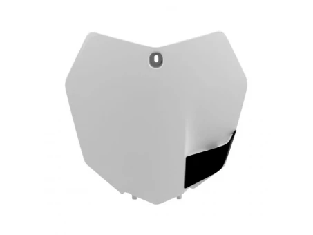 Placa numar plastic Off-Road KTM SX, XC - Alb/Negru