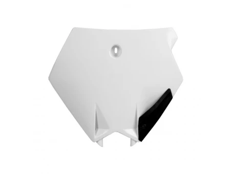 Placa numar plastic Off-Road KTM SX, XC - Alb