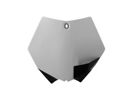 Placa numar plastic Off-Road KTM SX, SX-F, XC - Alb/Negru