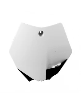 Placa numar plastic Off-Road KTM SX, XC65 - Alb
