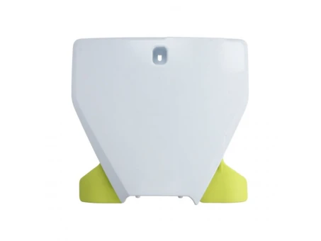 Placa numar plastic Off-Road HUSQVARNA FC, TC, FX - Alb/Galben