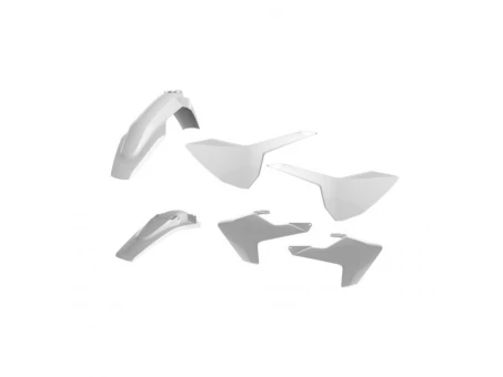 Kit accesorii carena din plastic model 1 HUSQVARNA FC, TC - Alb