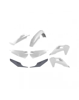 Kit plastic HUSQVARNA FC, TC 125-450 - alb,Gri