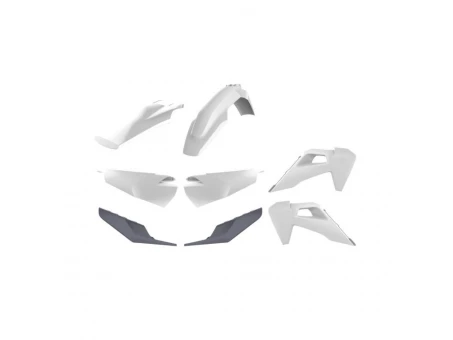 Kit accesorii carena din plastic HUSQVARNA FC, TC 125-450 - Alb/Gri