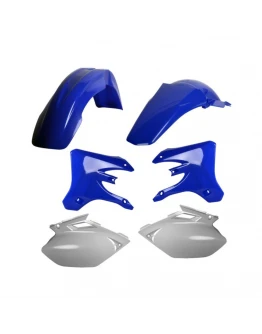 Kit plastice CEMoto model 7 YAMAHA YZ - alb,Albastru
