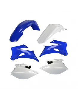 Kit plastice CEMoto model 6 YAMAHA WR - alb,Albastru