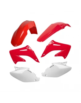 Kit carena din plastic Honda CR - Rosu,Alb
