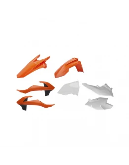 Kit plastice CEMoto model 13 KTM SX, SX-F - alb,Rosu