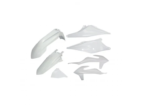 Kit accesorii carena din plastic model 12 KTM EXC, EXC-F - Alb