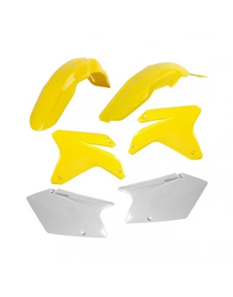 Kit plastice CEMoto model 4 SUZUKI RM-Z - alb,Galben