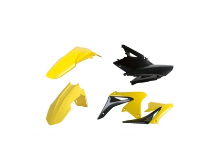 Kit accesorii carena din plastic model 2 SUZUKI RM-Z - Galben/Negru