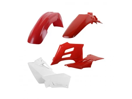 Kit accesorii carena din plastic model 1 GAS GAS EC - Rosu/Alb