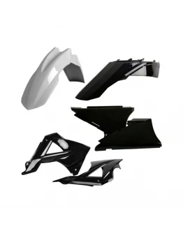 Kit plastice CEMoto model 2 GAS GAS EC - Negru,Alb