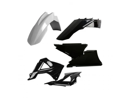 Kit accesorii carena din plastic model 2 GAS GAS EC - Negru/Alb