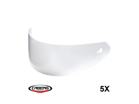 Kit 5 tear-off (kit 5 folii transparente) casca integrala Caberg model Drift – Drift Evo