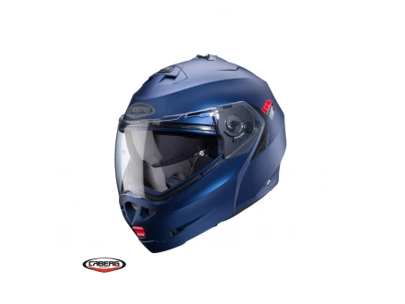 Casca flip-up Caberg Duke X SV - Albastru/Mat - Pinlock ready