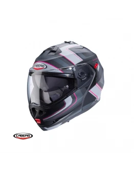 Casca flip-up Caberg Duke X SV Tour G5 - Negru,Fuchsia/Antracit/Mat - Pinlock ready