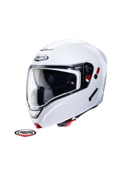 Casca flip-up Caberg Horus X - alb,Lucios - Pinlock ready