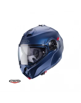 Casca flip-up Caberg Duke Evo Move SV Albastru,Mat - Pinlock ready