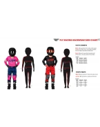Pantaloni Copii Off-Road FLY RACING YOUTH F-16 - Negru/Rosu