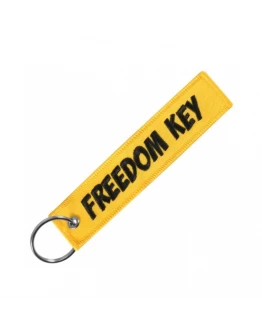 Breloc moto textil "Freedom Key"