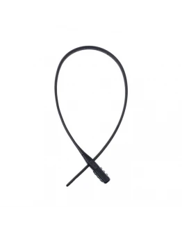 Cablu cu fixare Combi Zip Lock OXFORD - Negru
