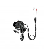 Suport Telefon Moto Kewig KWG-M33A cu Încărcare Wireless 15W și Amortizor de Vibrații – Prindere Ghidon 22-32mm |