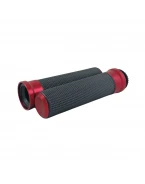 Mansoane moto universale Core - Negru/Rosu